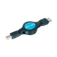 Cavo riavvolgibile USB A/B mt. 1 - OEM - IWP-EXT-ABU