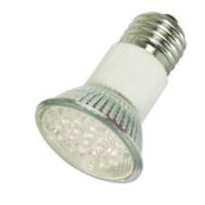 Lampada 24 LED E27  230Vac colore Bianco Caldo - GOOBAY - I-HLED-E27WW