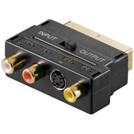 SCART Adapter Video+Audio to SVHS - GOOBAY - IADAP SCART-RS