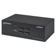 Switch KVM HDMI 4 porte Doppio monitor   - MANHATTAN - IDATA KVM-HDMI4UMH