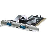 Scheda Seriale PCI 2 porte DB9 - MANHATTAN - ICC IO-53-2S