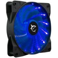 Ventola di Raffreddamento 4pin LED Blu 120 mm 1100 RPM Fan PC Gaming - WHITE SHARK - ICSB-VECTOR