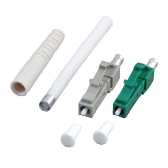 DIGITUS adattatore di fibra ottica LC/SC 1 pz Grigio (DN-968911