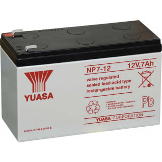 PRIME PCA 7-12 – BATTERIA SOLARE ERMETICA AGM PIOMBO-ACIDO 7 AH 12V UPS - Solar Energy Point
