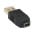 Adattatore Convertitore USB A Maschio a Mini B Femmina Nero - MANHATTAN - IADAP USB-AM/5F-2