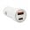Caricatore da Auto Universale USB-C™ e USB A 20W Bianco - SBOX - ICSB-CC095-2