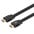 Cavo HDMI High Speed With Ethernet Piatto 2m nero - MANHATTAN - ICOC HDMI2-FE-020MH-0
