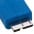 Cavo USB 3.0 Superspeed A maschio/MIC B maschio 0,5 m FLAT - TECHLY - ICOC MUSB3-FL-005-3