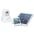 NurseryCam Telecamera IP HD 720p Wireless con Visione Notturna Bianco - MANHATTAN - ICNCI005-5