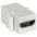 Adattatore Keystone HDMI F/F Tipo A per Pannelli Patch Bianco - INTELLINET - IWP-ADAP-HDMIW-1