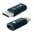 Mini Convertitore Adattatore USB-C™ Maschio a Micro USB Femmina - TECHLY - IADAP USBC-MBKT-0